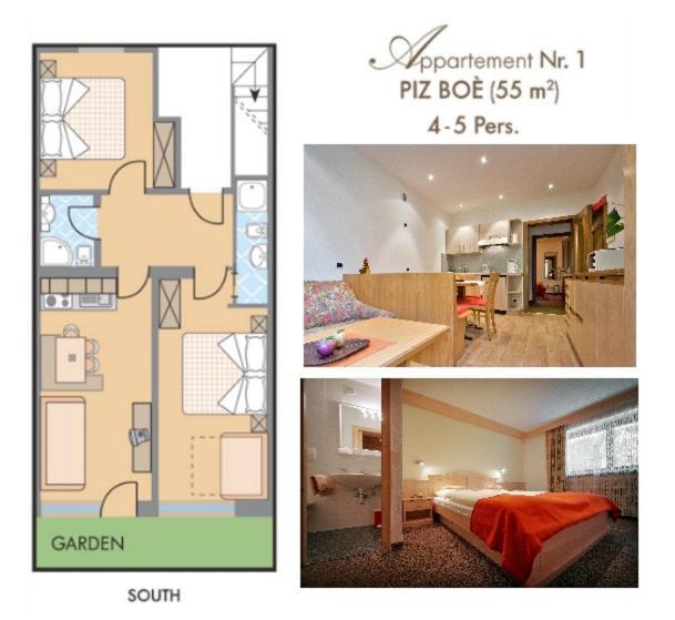 Pastueres Apartment Colfosco